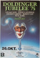 Klaus Doldinger Jubilee , Poster, Plakat, Tour, Concert, Konzert, 1975, Kieser