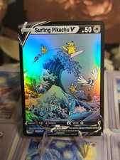 Pokemon Karte Surfing Pikachu