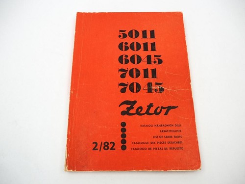 Zetor 5011 6011 - 6045, 7045