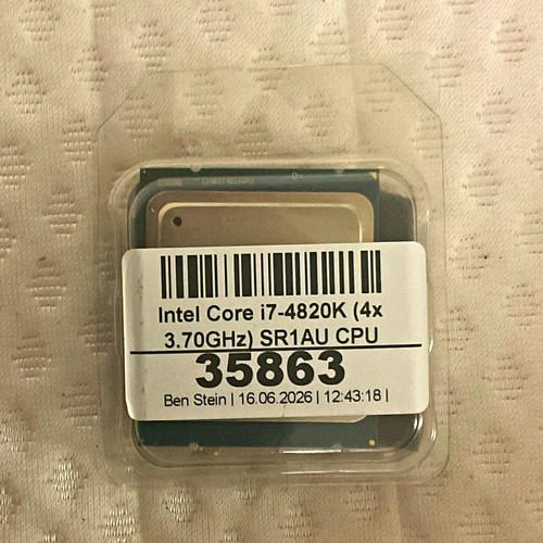 Intel core 4820k 70 ghz - intel,