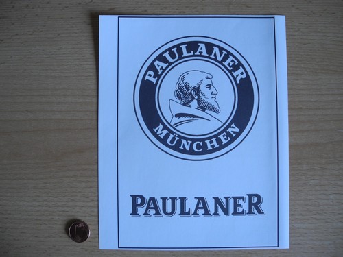 Reklame werbeanzeige paulaner - werbeanzeige,