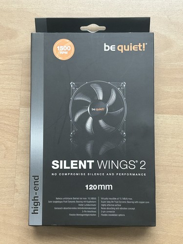 Quiet silent wings 2 120mm - quiet!,