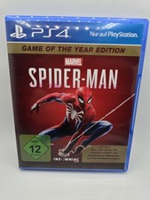 Marvel's Spider-Man (Sony PlayStation 4, 2018) Sehr g. Zustand GotY Edition