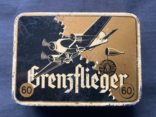 Blechdose tabak grenzflieger - tabak,