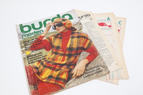 Vintage burda modeheft - vintage,