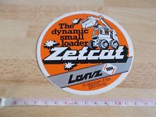 Aufkleber ZETCAT - LANZ IBH