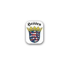 Aufkleber/Sticker Hessen Landeswappen HE Bundesland Geschichte BRD 6x7cm A3156