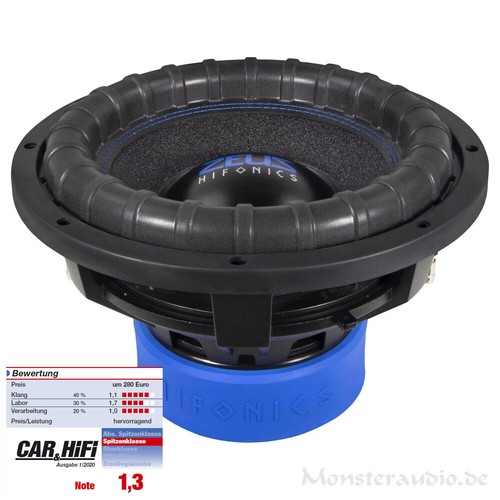 Hifonics 30cm auto subwoofer - hifonics,