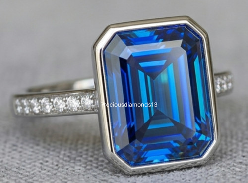 925 silber azurblauer - silber,,
