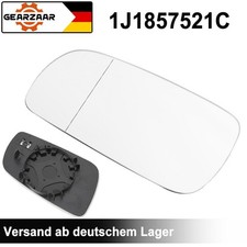 SPIEGELGLAS AUßENSPIEGEL LINKS FÜR VW BORA 1J GOLF 4 1J ASPHÄRISCH BEHEIZBAR