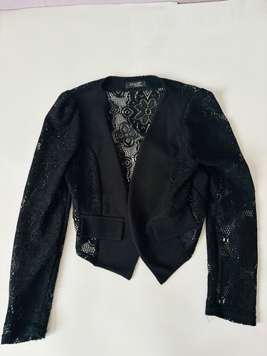 Bolero weste schwarz 36 - bolero,