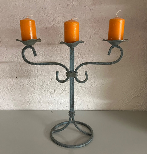 Dreiarmiger kerzenständer aus - kerzenständer,