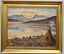 Oil painting painting oil