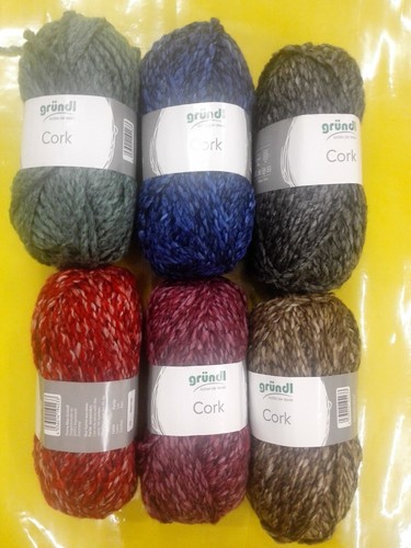 Wolle cork 100g - cork, 100g/80