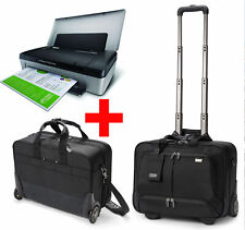 MOBILER DRUCKER HP OJ 100 PLUS KOFFERLÖSUNG  DICOTA FÜR NOTEBOOK BIS ZU 17" 43cm
