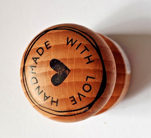 Diy stempel holzstempel rund - holzstempel,