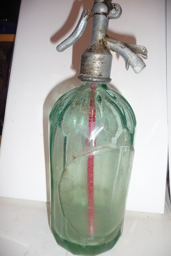 Antike flasche siphon - flasche,
