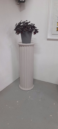 Geriffelte säule 1000mm - geriffelte,