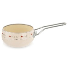 Stielkasserolle Emailliert