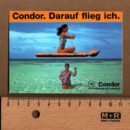 Alter aufkleber condor darauf - aufkleber,