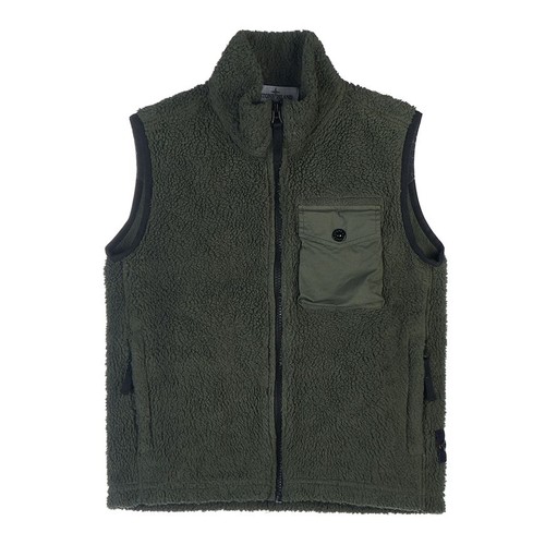 Stone island logo patch weste - logo,