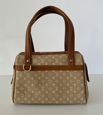 Vintage Louis Vuitton Josephine Handtasche Monogram Canvas Beige