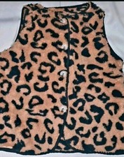 Teddy Weste leopard damen leo