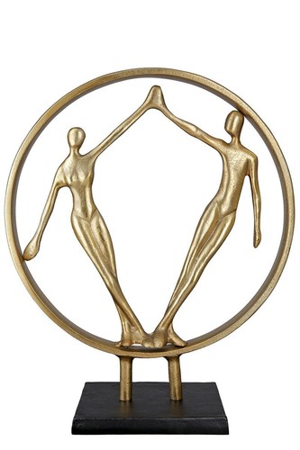 Gilde alu skulptur - gilde, in