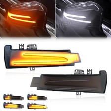Spiegelblinker Schwarz LED Laufblinker,Für Mercedes-Benz C E W176 W204 W212/W221
