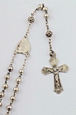 Kette Silber 800 Rosenkranz Kommunion  0,4cm/35cm 10,39gr.  875N