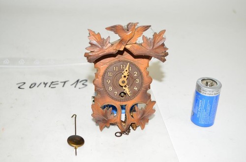 Miniatur schwarzwälder uhr - miniatur,