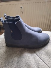Ambellis Chelsea Boots Stiefeletten Damen Blau Gr. 38