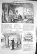 Original alter antiker Druck