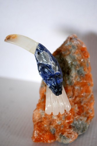 Edelstein vogel tukan - edelstein,