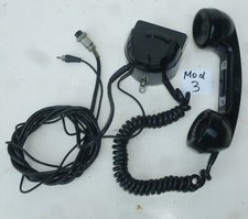 Funk Hörer + Auflage / Halterung  Betriebsfunk Taxifunk  , Amateurfunk  ( Mod 3