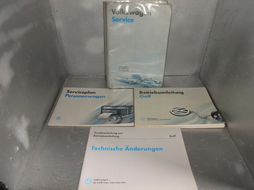 Golf 1h serviceheft - vw, 3