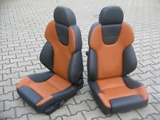 RECARO STYLE FAHRER-BEIFAHRER LEDER NEU BEZOGEN 