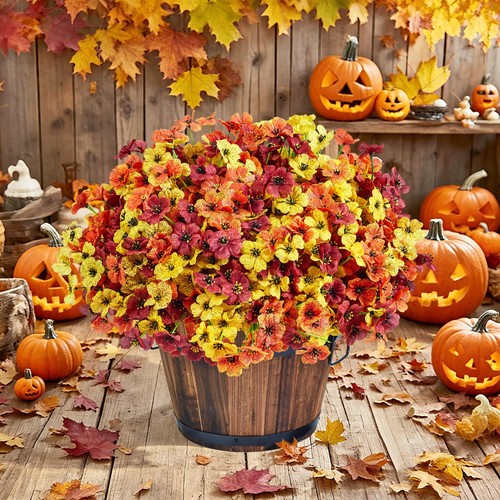 Kunstblumen herbstdeko - kunstblumen,