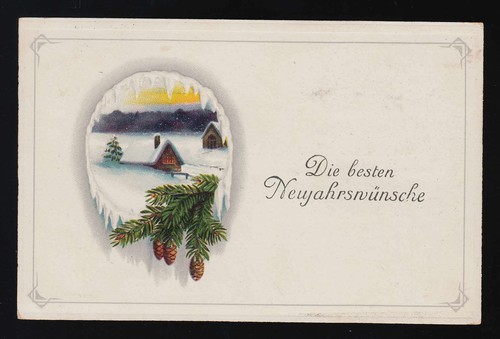 Dorf schnee reisig - im,