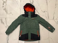 Trollkids Norefjell Jacket Kinder Grün Winterjacke Sport Outdoor Größe 128