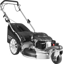 GÜDE Premium Rasenmäher Trike Benzin mit Antrieb Big Wheeler Trike 515D 4in1