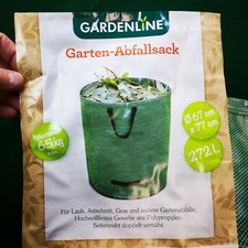 1  Beutel-Sack Garten Gartensack Laubsack 65Kg 272 ltr.Abfallsack Gartenabfälle 