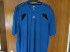 adidas Herren T-Shirt climacool (Nr. KI) Gr. 2XL blau/schwarz