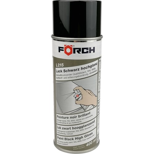 Lackspray schwarz hochglanz - lackspray,