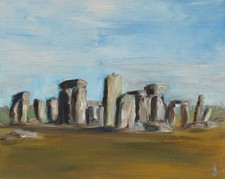 "Stonehenge #9" Original