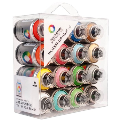 Sprühfarben set 16x100ml - sprühfarben,