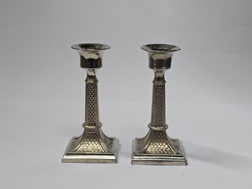 Vintage kerzenleuchter paar - vintage,