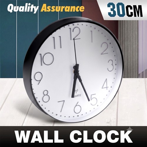 Funkuhr 30cm wanduhr ohne - 30cm,