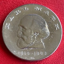 Mark ddr 1968 karl - 20, marx