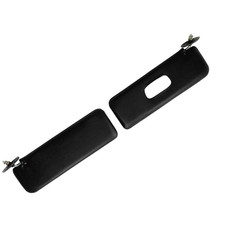 Sun visors black with